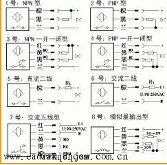 光电开关接线原理图