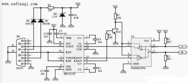 RS485ӿڶͼ